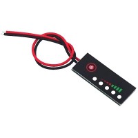 Индикатор уровня заряда 4S Li-ion АКБ (13.2-16.8V), с кнопкой